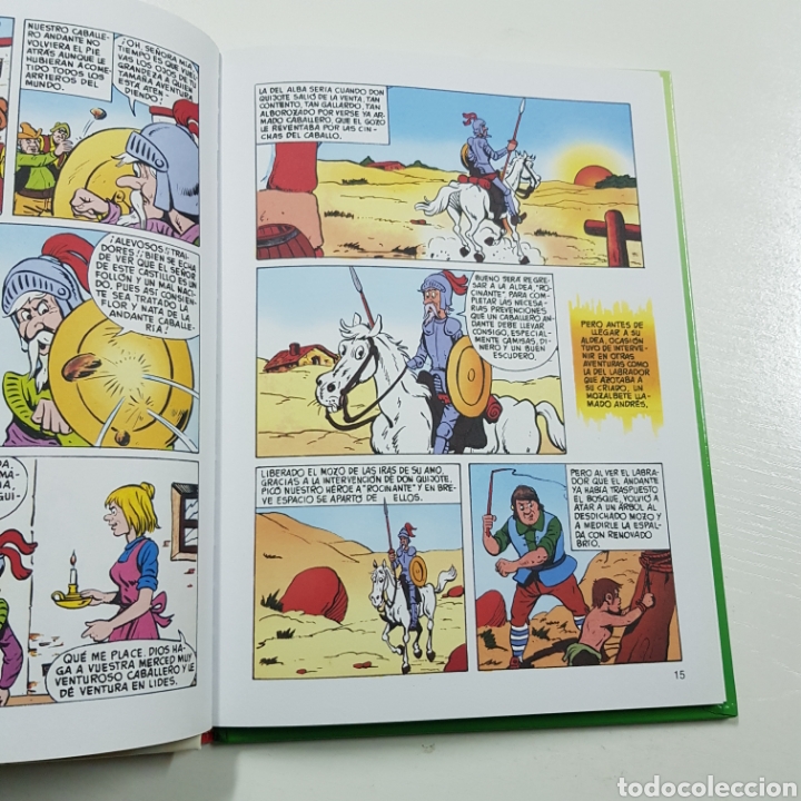 Libros de segunda mano: MI PRIMER QUIJOTE EN COMIC - MIGUEL DE CERVANTES - VERSION COMPLETA PARA NI&Ntilde;OS - Foto 4