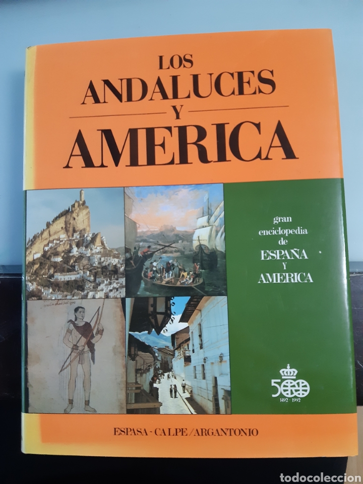 Libros de segunda mano: LOS ANDALUCES Y AM&Eacute;RICA GRAN ENCICLOPEDIA DE ESPA&Ntilde;A Y AM&Eacute;RICA
