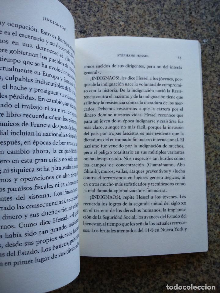 Libros de segunda mano: INDIGNAOS -- STEPHANE HESSEL -- DESTINO 2011 -- - Foto 2