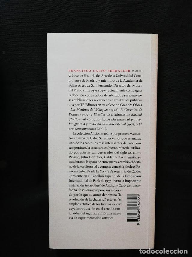 Libros de segunda mano: LA CONSTELACI&Oacute;N DE VULCANO - FRANCISCO CALVO SERRALLER - Foto 2