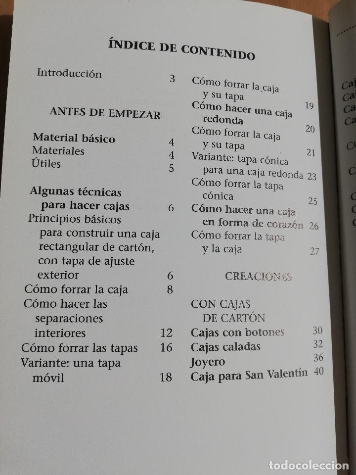 Libros de segunda mano: CREAR Y DECORAR CAJAS (DENISE CROLLE TERZAGHI) - Foto 3