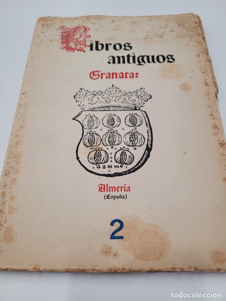 Libros de segunda mano: GRANATA (Libros Antiguos) - Cat&aacute;logo Num. 2. 1956 - Foto 1