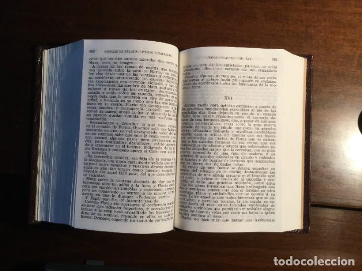 Libros de segunda mano: Obras Completas. Rosal&iacute;a de Castro. - Foto 4