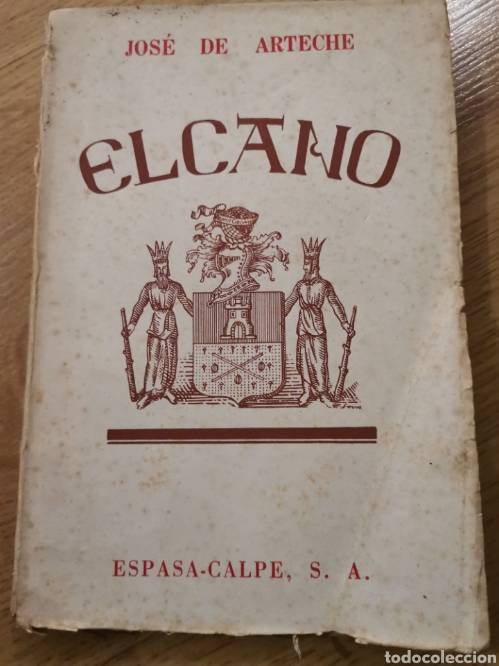Libros de segunda mano: 2.3 Elcano. Jos&eacute; de Arteche. 1941 - Foto 1