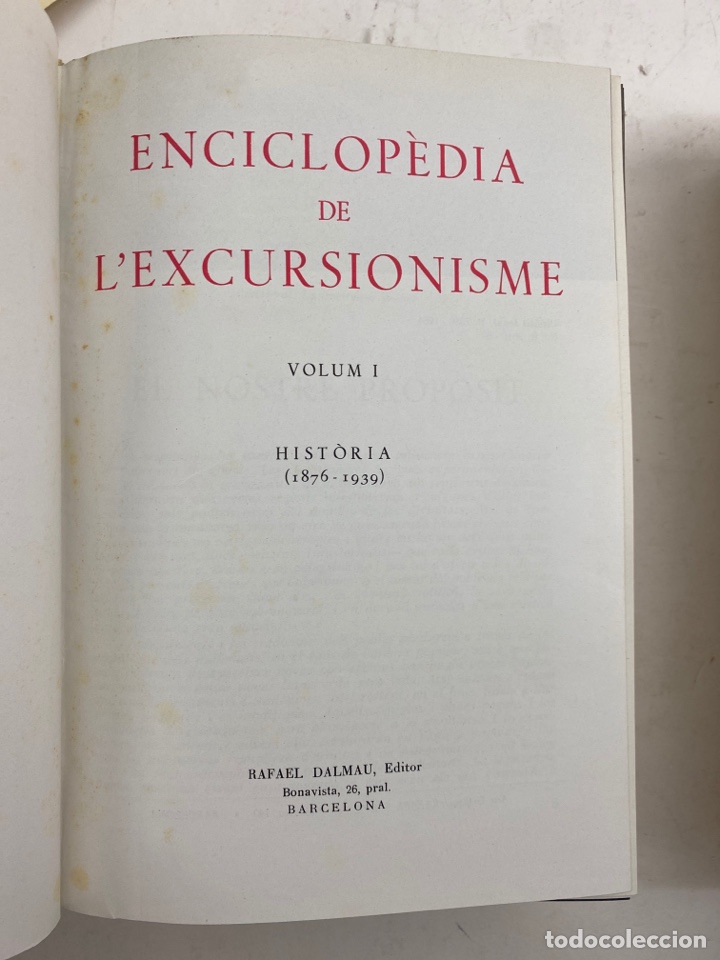 Libros de segunda mano: L-5828. ENCICLOPEDIA DE LEXCURSIONISME. R.DALMAU EDITOR, 2 VOLUMS. - Foto 3 - 227595520