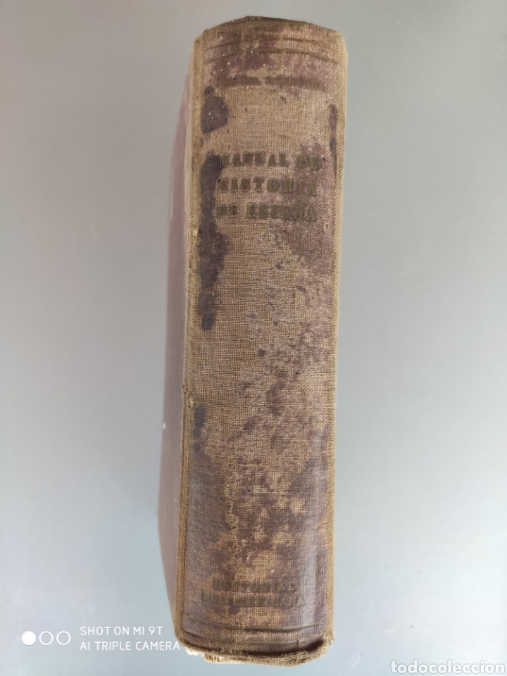 Libros de segunda mano: 1946. Manual de Historia de Espa&ntilde;a. - Foto 2