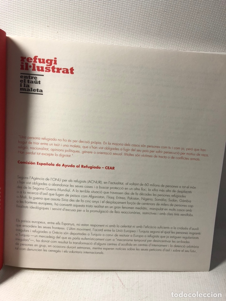 Libros de segunda mano: REFUGI IL - LUSTRAT - ENTRE EL TAUT I LA MALETA - Foto 3
