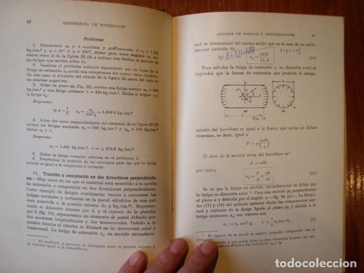 Libros de segunda mano: LIBRO RESISTENCIA DE MATERIALES 2 TIMOSHENKO 1964 - Foto 7