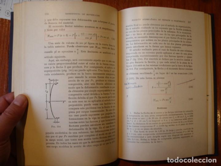 Libros de segunda mano: LIBRO RESISTENCIA DE MATERIALES 2 TIMOSHENKO 1964 - Foto 13