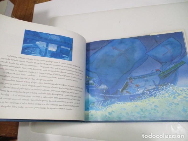 Libros de segunda mano: MICHAEL FOREMAN El chico que naveg&oacute; con Col&oacute;n Q4124T - Foto 2