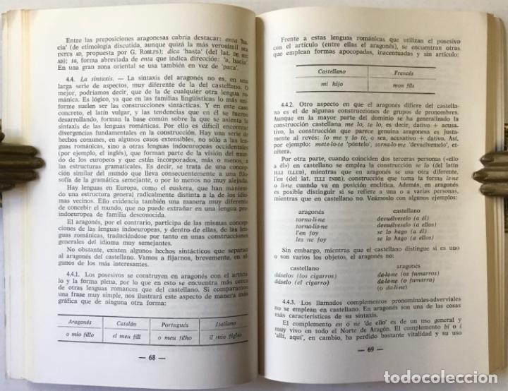 Libros de segunda mano: EL ARAGON&Eacute;S: IDENTIDAD Y PROBLEM&Aacute;TICA DE UNA LENGUA. - Foto 4