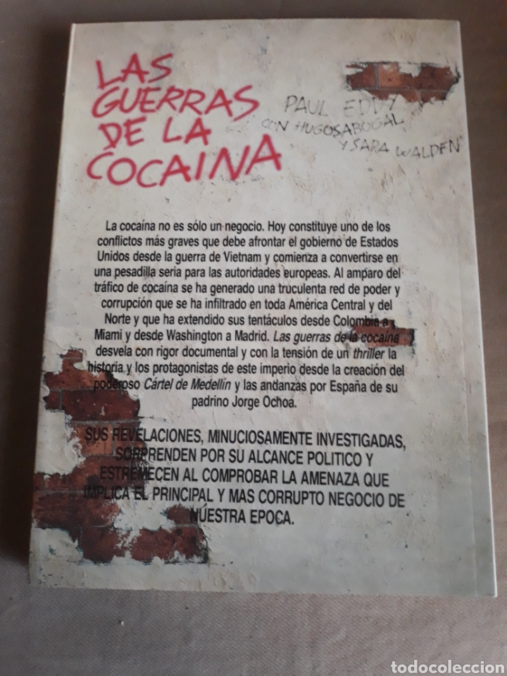 Libros de segunda mano: LAS GUERRAS DE LA COCAINA . SERIE REPORTER . EDICIONES B - Foto 2