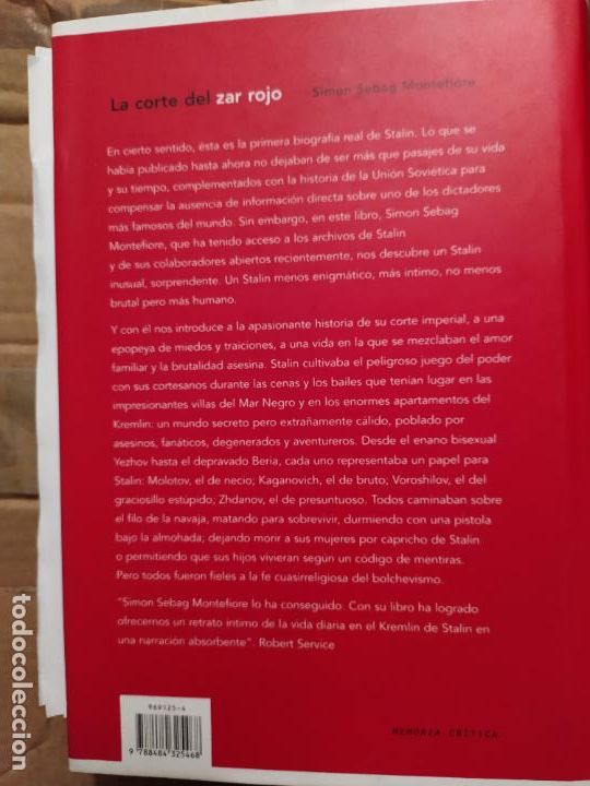 Libros de segunda mano: HISTORIA LA CORTE DEL ZAR ROJO. SIMON SEBAG MONTEFIORE 2010 - Foto 2