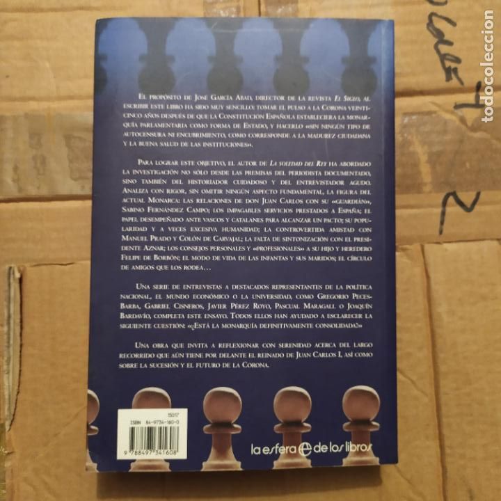 Libros de segunda mano: LA SOLEDAD DEL REY - JOSE GARCIA ABAD- LA ESFERA DE LOS LIBROS - Foto 2