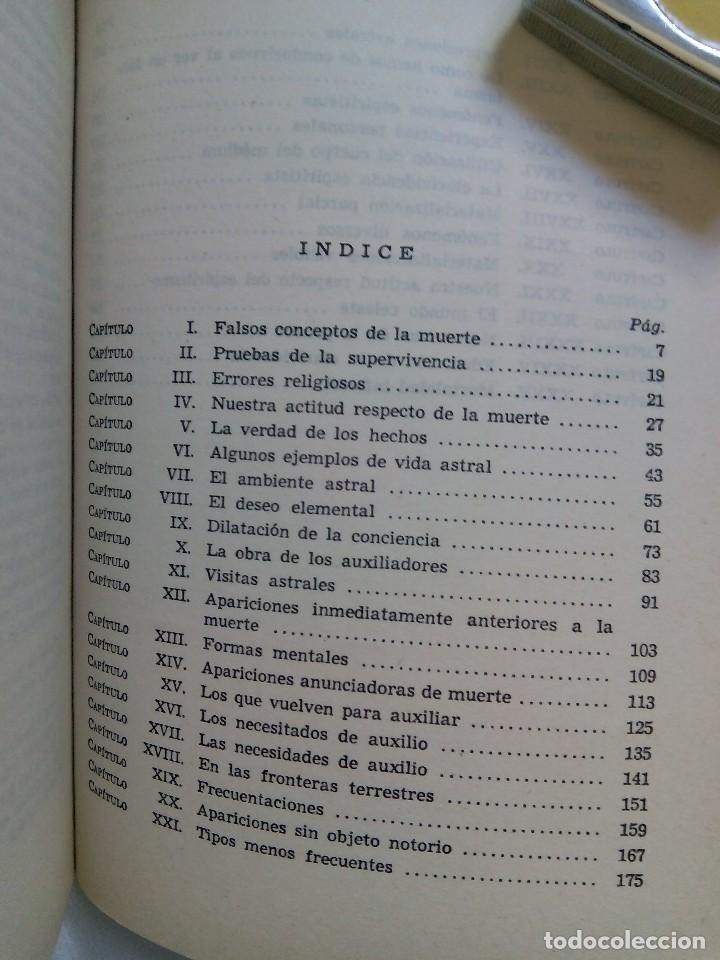 Libros de segunda mano: EL M&Aacute;S ALL&Aacute; DE LA MUERTE / C.W. LEADBEATER - Foto 4