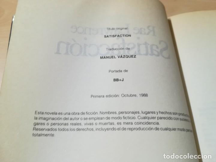 Libros de segunda mano: SATISFACCION / RAE LAWRENCE / PLAZA JANES / AB204 - Foto 8