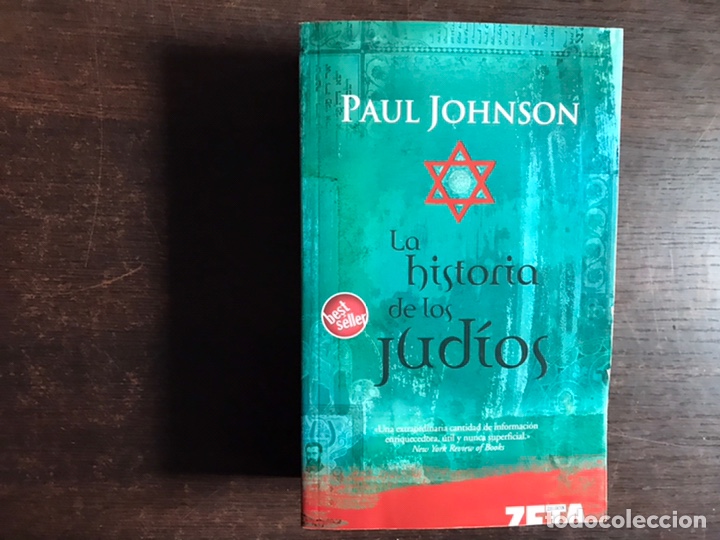 Libros de segunda mano: La historia de los jud&iacute;os. Paul Johnson. Zeta - Foto 1