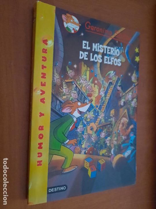 Libros de segunda mano: EL MISTERIO DE LOS ELFOS. GERONIMO STILTON. R&Uacute;STICA. BUEN ESTADO - Foto 1