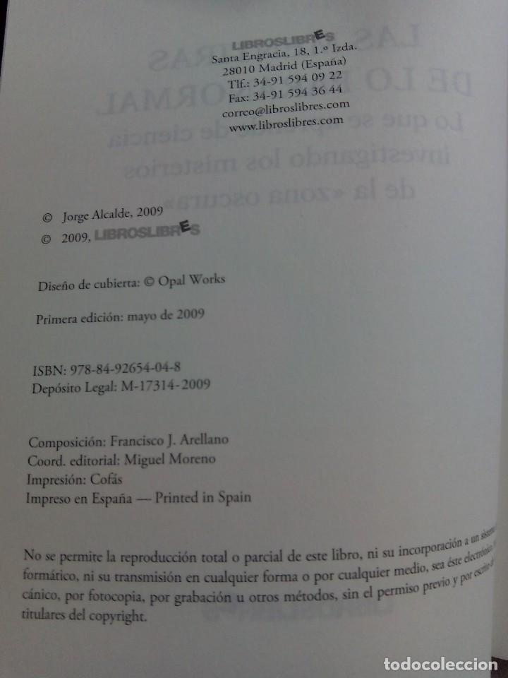 Libros de segunda mano: LAS MENTIRAS DE LO PARANORMAL / JORGE ALCALDE - Foto 6
