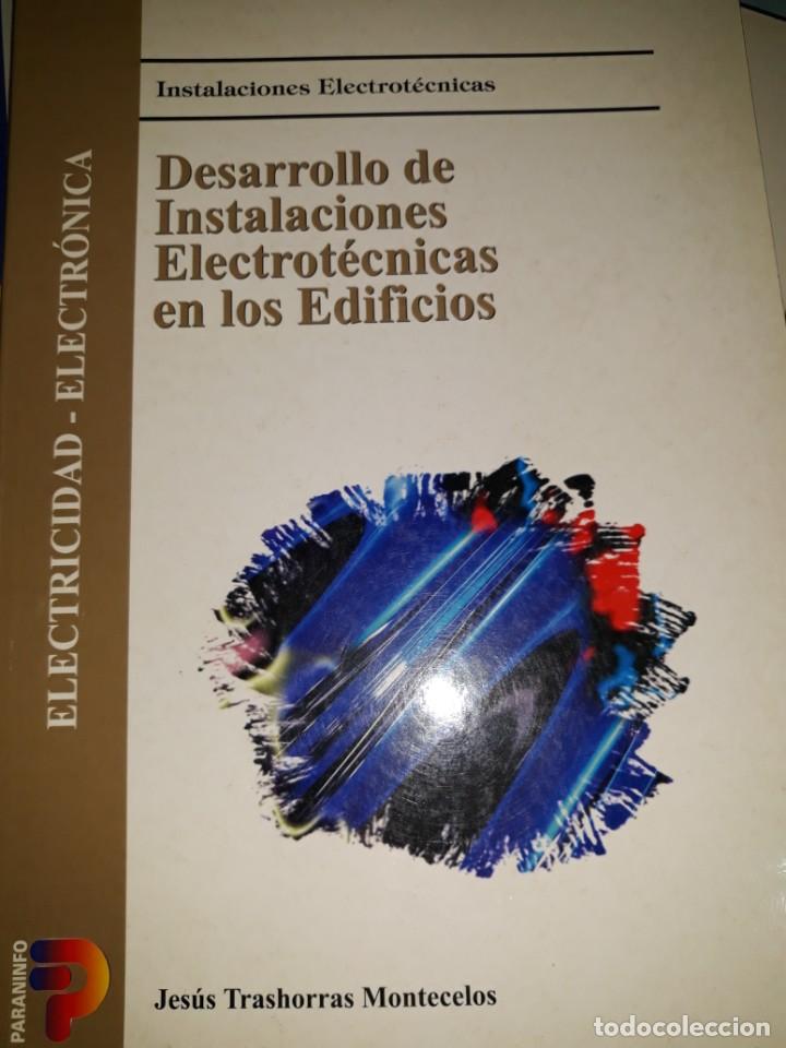 Libros de segunda mano: DESARROLLO INSTALACIONES ELECTROT&Eacute;CNICAS EDIFICIOS PROYECTOS PR&Aacute;CTICOS EJEMPLO PLANOS ESQUEMA EL&Eacute;CTR - Foto 1