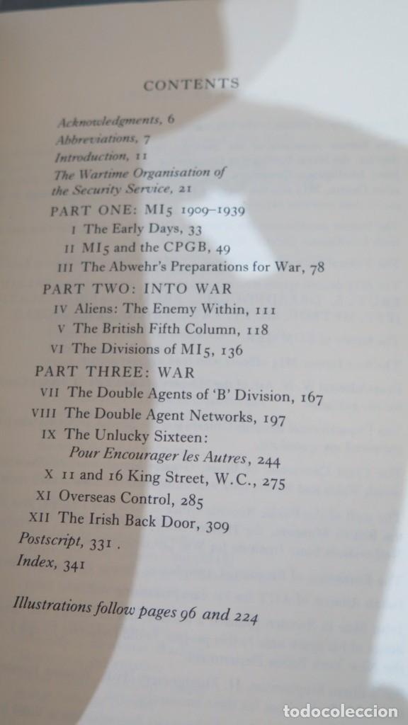 Libros de segunda mano: MI 5. BRITISH SECURITY SERVICE OPERATIONS. 1909-1945. WEST - Foto 2