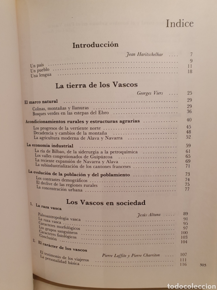 Libros de segunda mano: SER VASCO. JEAN HARITSCHELHAR. - Foto 5