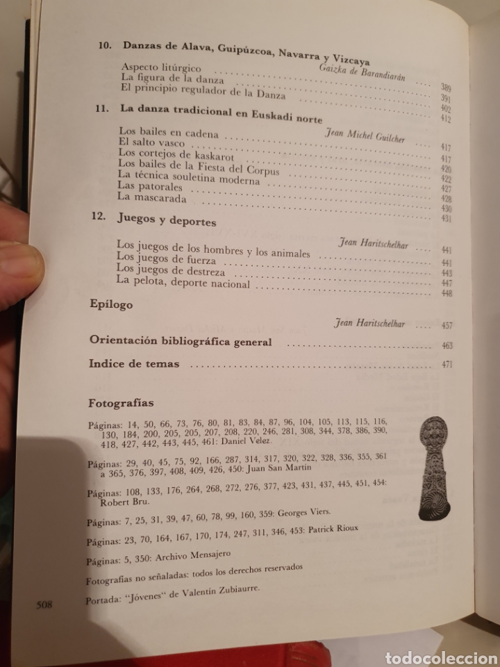 Libros de segunda mano: SER VASCO. JEAN HARITSCHELHAR. - Foto 7