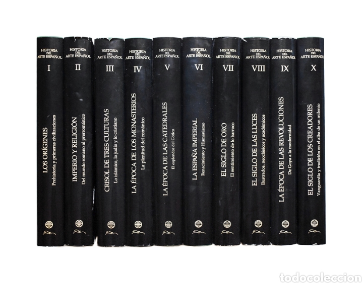 Libros de segunda mano: Historia del arte espa&ntilde;ol. Obra completa (10 vol.) - Foto 1