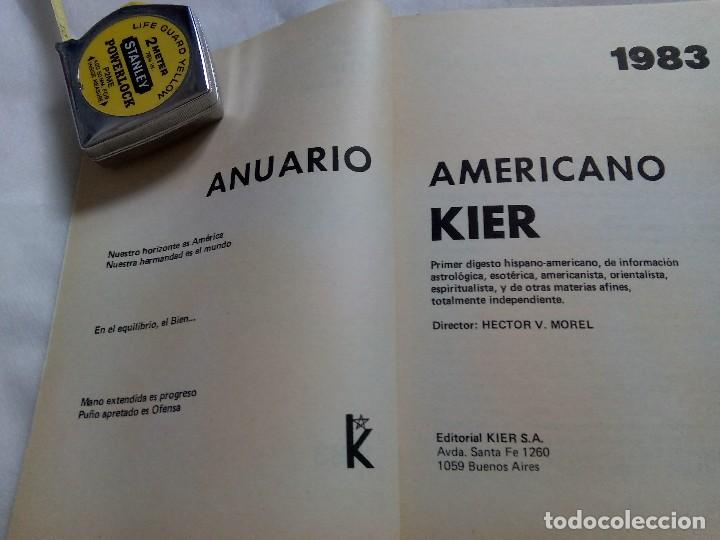 Libros de segunda mano: ANUARIO AMERICANO 1983. KIER (ex-bucheli) - Foto 4