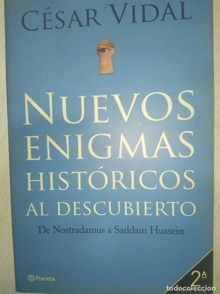 Libros de segunda mano: NUEVOS ENIGMAS HISTORICOS AL DESCUBIERTO. CESAR VIDAL - Foto 1