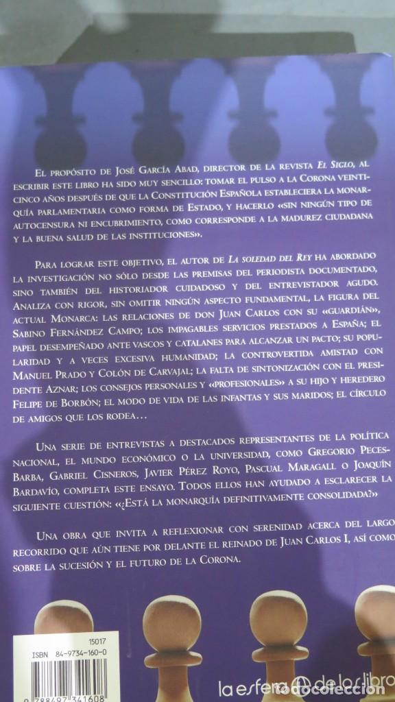 Libros de segunda mano: LA SOLEDAD DEL REY. JOSE GARCIA ABAD - Foto 2