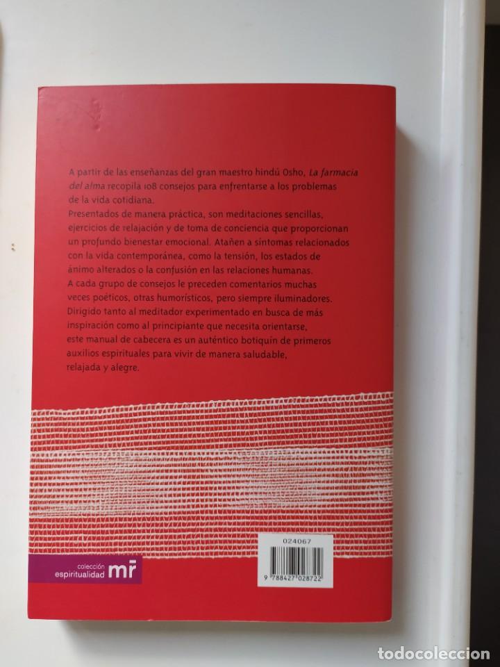 Libros de segunda mano: La farmacia del alma. Osho. - Foto 3
