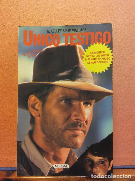 Libros de segunda mano: &Uacute;NICO TESTIGO. W. KELLEY & E.W. WALLACE. EDICIONES VERSAL - Foto 1