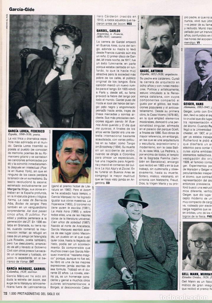 Libros de segunda mano: LOS MIL PROTAGONISTAS DEL SIGLO XX - Foto 3