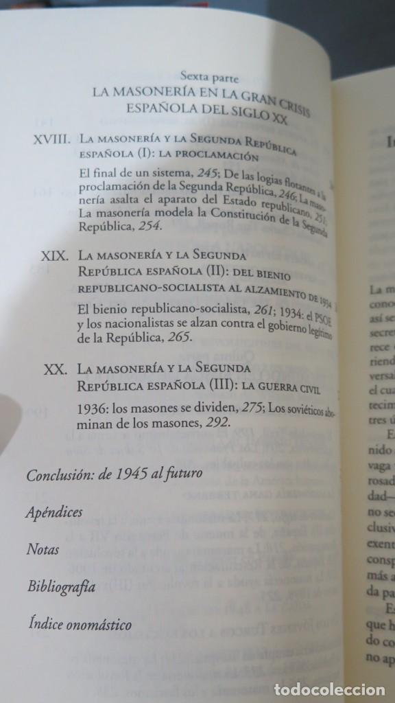 Libros de segunda mano: LOS MASONES. CESAR VIDAL - Foto 5