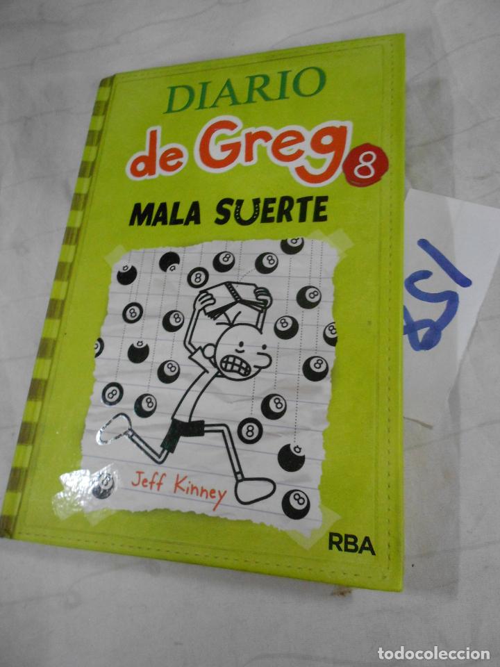 Libros de segunda mano: DIARIO DE GREG - MALA SUERTE - Foto 1