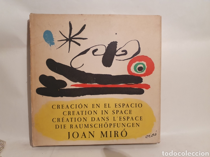 Libros de segunda mano: CREACION EN EL ESPACIO. JOAN MIRO. 2&deg;EDICI&Oacute;N. - Foto 1