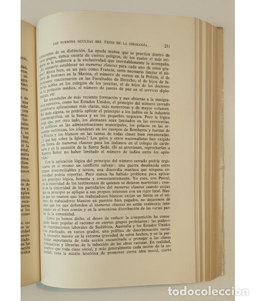 Libros de segunda mano: LA IMAGEN DEL HOMBRE. VV.AA. Editorial Tecnos. 1966. - Foto 3