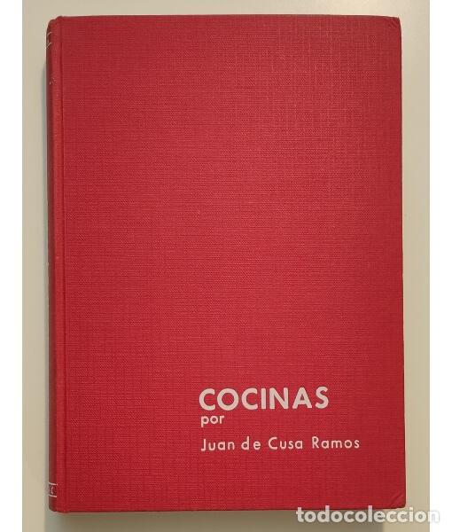 Libros de segunda mano: COCINAS. CUSA RAMOS, Juan de. Ediciones CEAC. 1962. - Foto 1