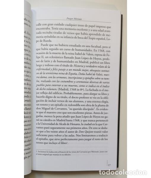 Libros de segunda mano: VIDA Y OBRA DE CERVANTES. M&Eacute;RIM&Eacute;E, Prosper. ELR Ediciones. 2006. - Foto 3