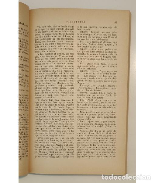 Libros de segunda mano: LAS SIETE TRAGEDIAS. S&Oacute;FOCLES. Porr&uacute;a. 1982. - Foto 3