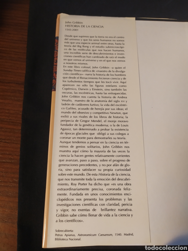 Libros de segunda mano: Historia de la ciencia, 1543-2001. John Gribbin - Foto 5