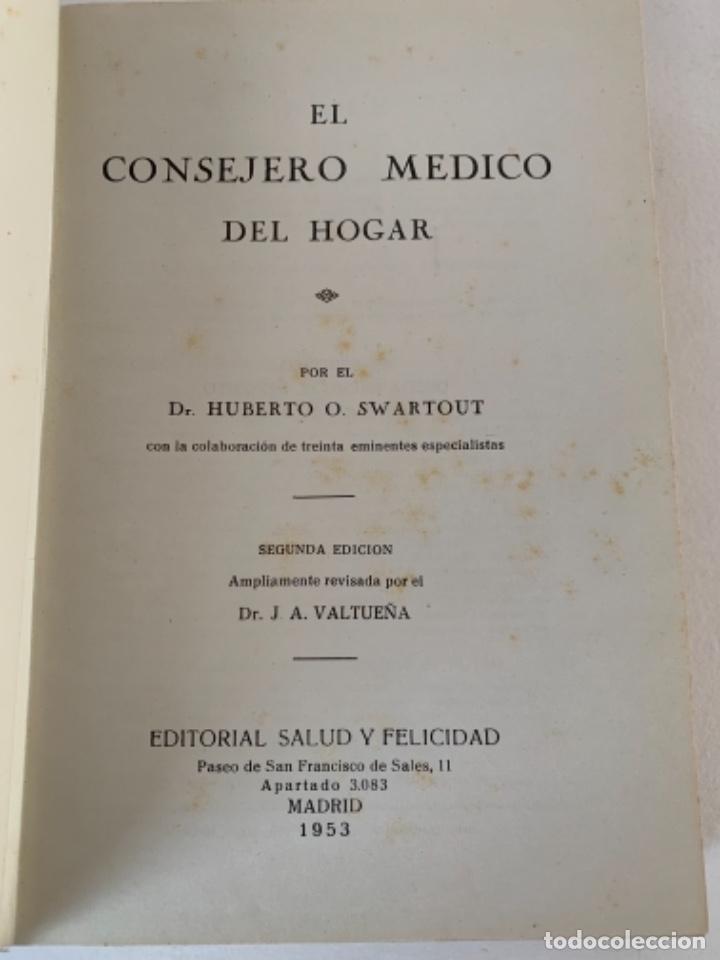 Libros de segunda mano: El consejero M&eacute;dico del Hogar, libro (CAJ 3) - Foto 2