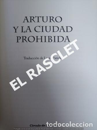 Libros de segunda mano: LIBRO - ARTURO Y LA CIUDAD PROHIBIDA - LUC BESSON - Foto 2