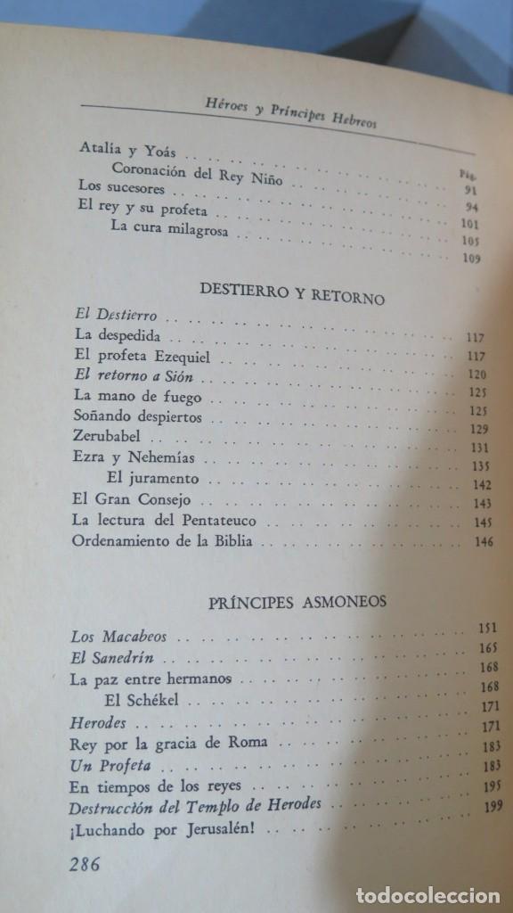 Libros de segunda mano: HEROES Y PRINCIPES HEBREOS. PRINZ - Foto 5