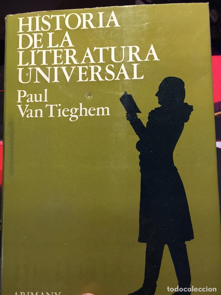 Libros de segunda mano: Historia de la literatura universal - paul van tieghem - Foto 1
