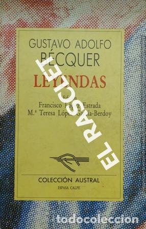Libros de segunda mano: GUSTAVO ADOLFO BECQUER - LEYENDAS - Foto 1