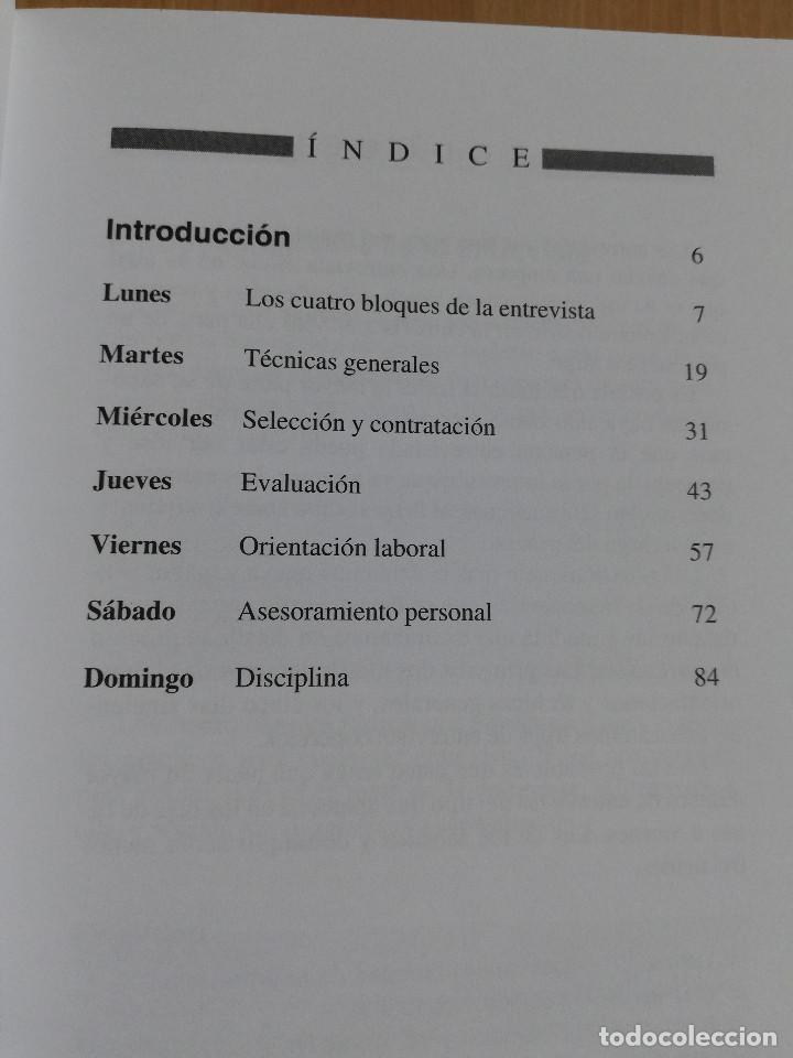 Libros de segunda mano: APRENDA A REALIZAR ENTREVISTAS CON &Eacute;XITO (GESTI&Oacute;N 2000) - Foto 3