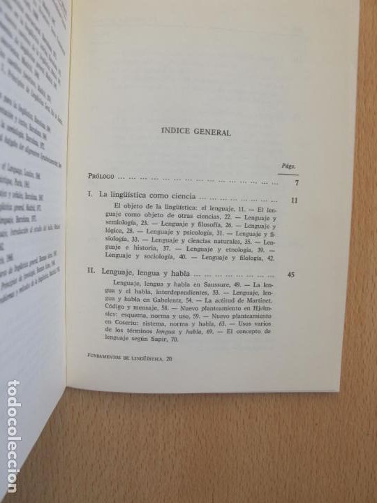 Libros de segunda mano: ELEMENTOS DE LING&Uuml;&Iacute;STICA GENERAl.- JES&Uacute;S ANTONIO COLLADO.- EDITORIAL GREDOS. 1974 - Foto 3