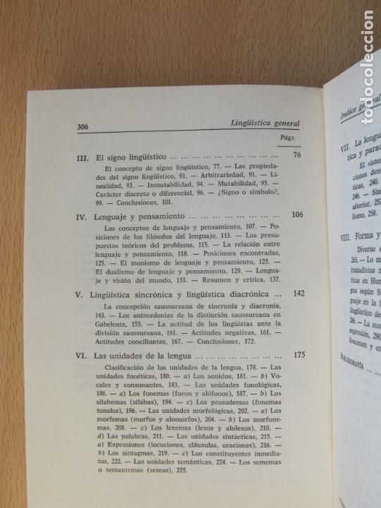 Libros de segunda mano: ELEMENTOS DE LING&Uuml;&Iacute;STICA GENERAl.- JES&Uacute;S ANTONIO COLLADO.- EDITORIAL GREDOS. 1974 - Foto 4